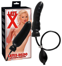 Laden Sie das Bild in den Galerie-Viewer, inflatable Latex Dildo
