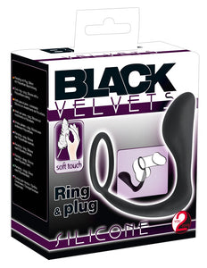 Black Velvets Ring & Plug