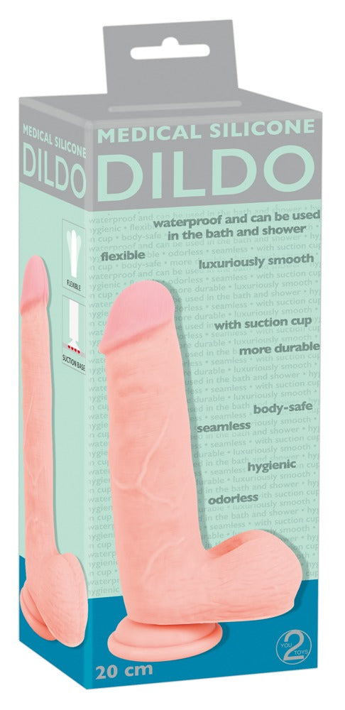 Medical Silicone Dildo 20 cm