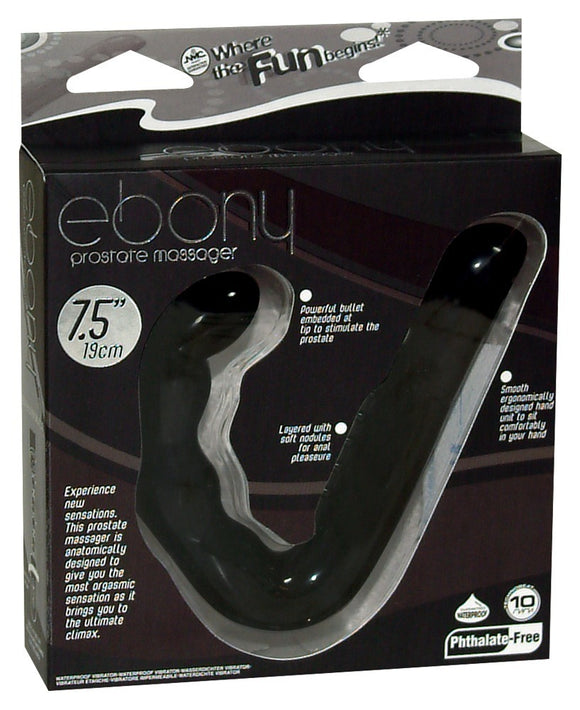 Ebony Prostate Massager