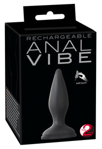 Vibro-Analplug mit Saugfuß