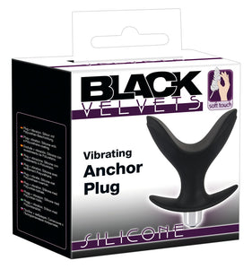 Black Velvets Vibrating Anchor Plug