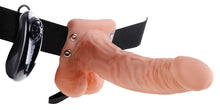 Laden Sie das Bild in den Galerie-Viewer, 9 Zoll Vibrating Hollow Strap-on with Balls
