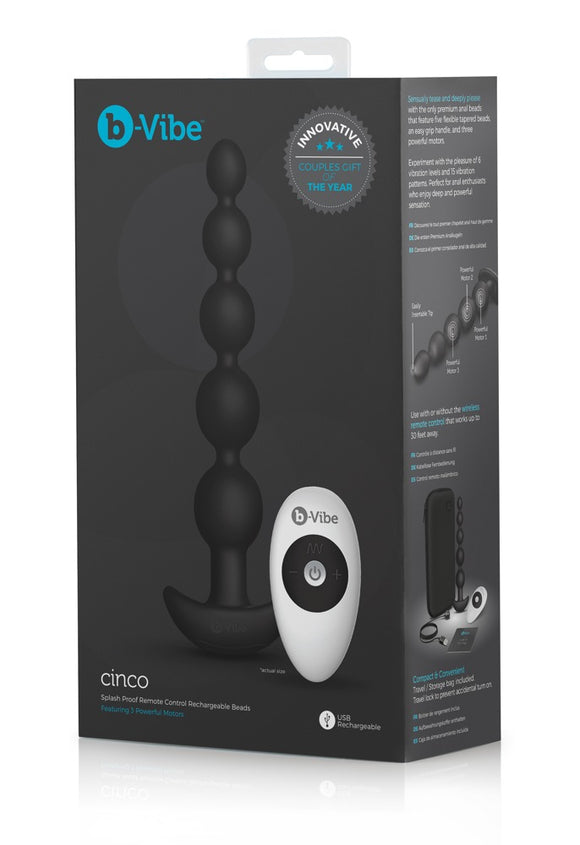 b-Vibe Cinco Anal Beads