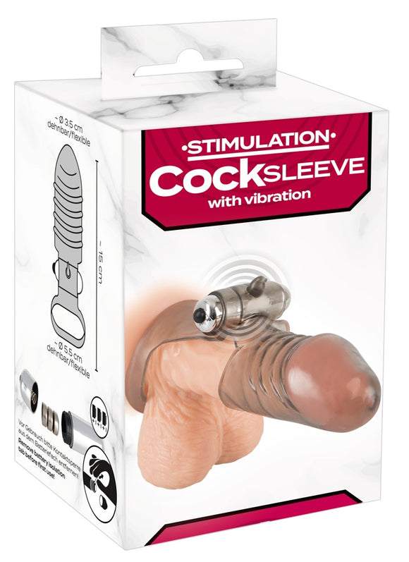 Cock Sleeve with Vibration