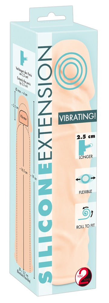 Silicone Extension Vibrating