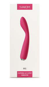 Iris Plum Red G-Punkt-Vibrator