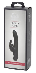 Greedy Girl Slimline Rabbit Vibrator