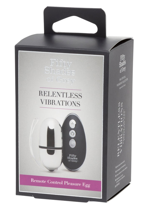 Relentless Vibrations Remote Control Pleasure Egg