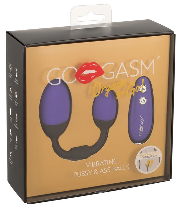 Vibrating Pussy & Ass Balls