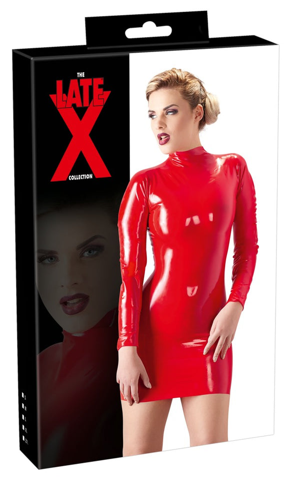 Latex-Minikleid